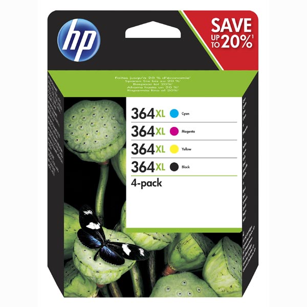 HP Original Inkjet N9J74AE / HP 364XL CMYK 4pack