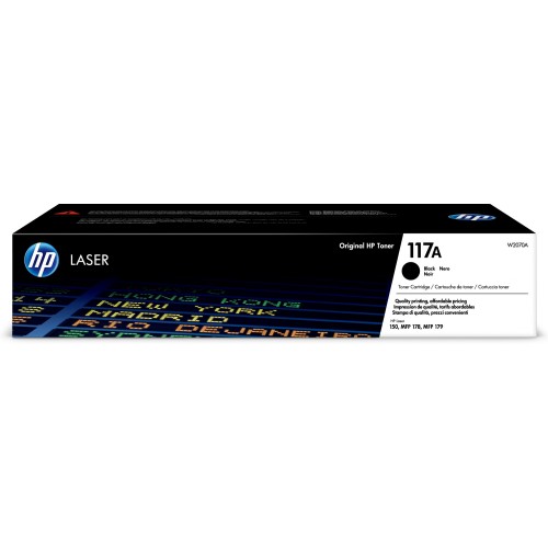 HP Original Toner W2070A / HP 117A black 1 000 pages