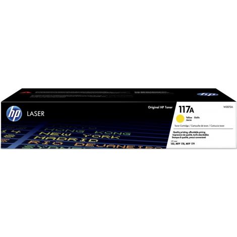 HP Original Toner W2072A / HP 117A yellow 700 pages