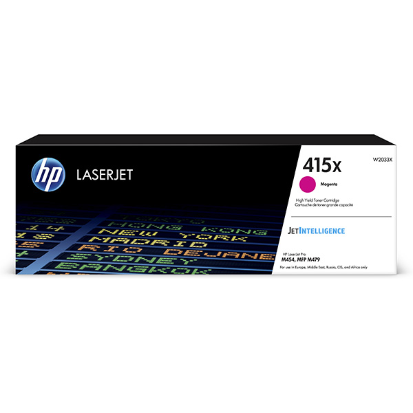 HP Original Toner W2033X / HP 415X magenta 6 000 pages