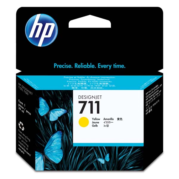 HP Original Inkjet CZ132A / HP 711 yellow 29ml