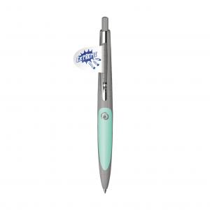 Guľôčkové pero Herlitz my.pen sivé/aqua