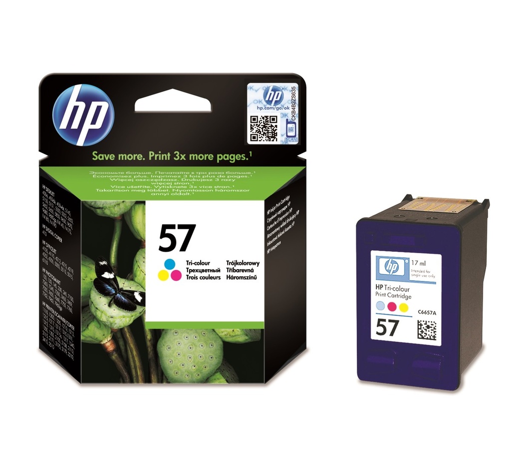 HP Original Inkjet C6657AE / HP 57 color 17ml exp