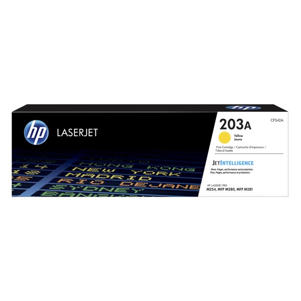HP Original Toner CF542A / HP 203A yellow 1 300 pages ext