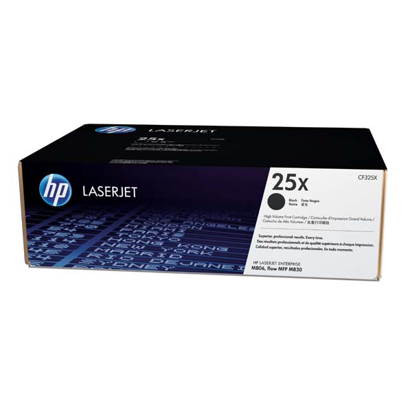 HP Original Toner CF325X / HP 25X black 40 000 pages B-box