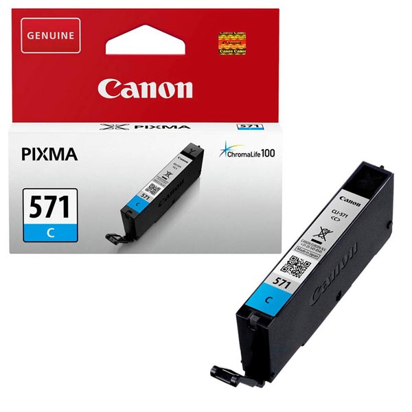 Canon Original Inkjet CLI-571C 0386C001 cyan 7 ml 345 pages