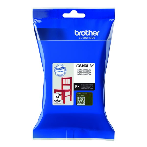 Brother Original Inkjet LC-3619XLBK black 3 000 pages