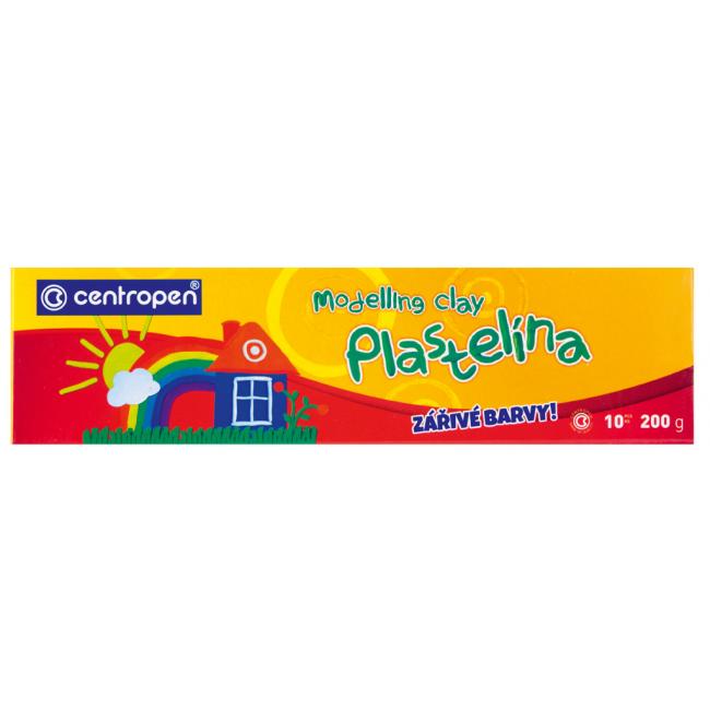 Plastelína CENTROPEN 10farieb 200g