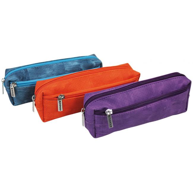 Puzdro na perá Donau Soft touch mix farieb