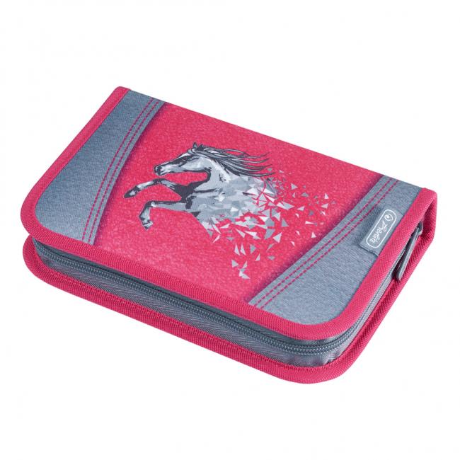 Peračník Herlitz 1 zipsový plný 2-klopý Magický kôň