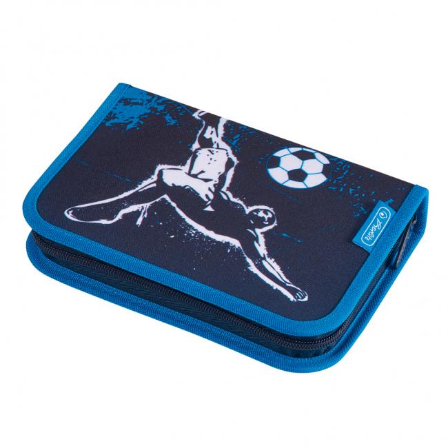 Peračník Herlitz 1 zipsový plný 2-klopý Gól