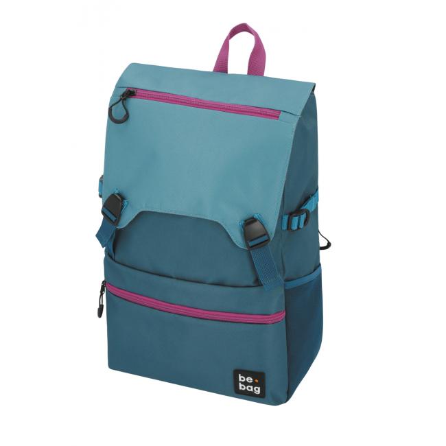 Tínedžerský batoh be.bag 28x13x43cm objem 25l Mint