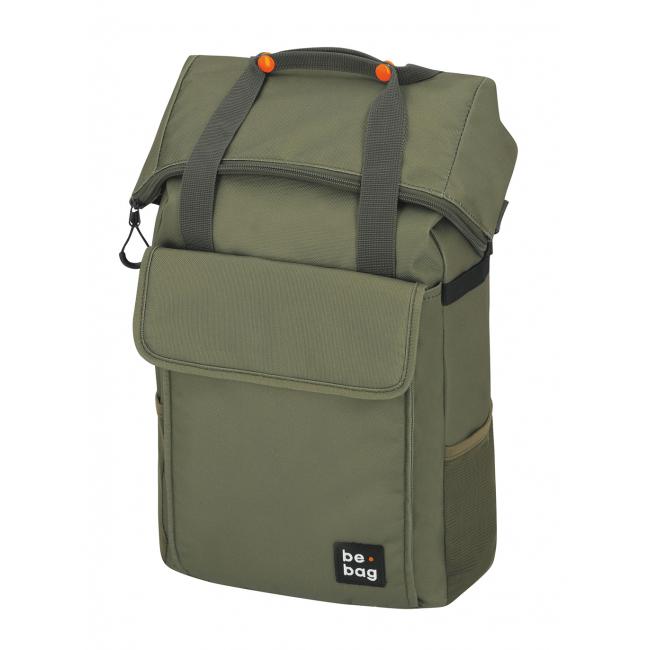 Tínedžerský batoh be.bag 32x13x45-63cm objem 25-30l Olive