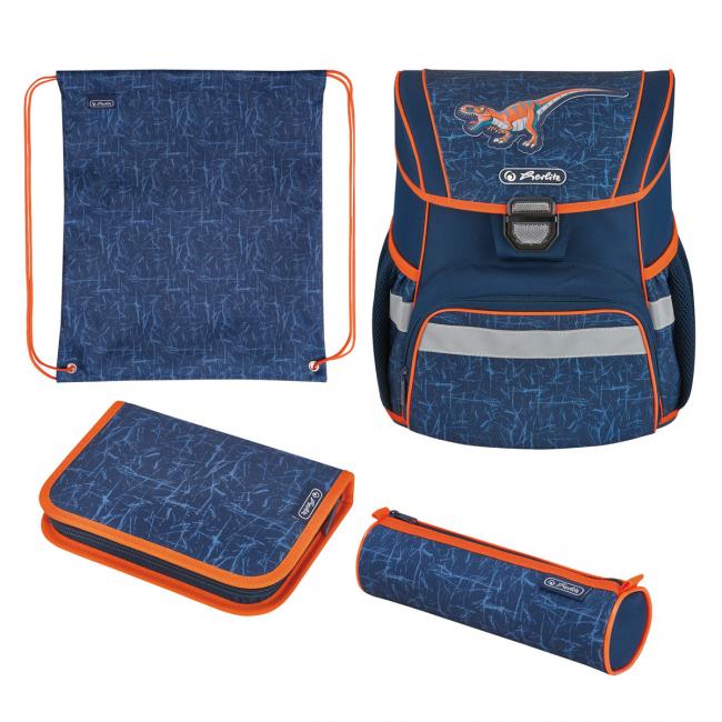 Školská taška Herlitz Loop Dinománia sada