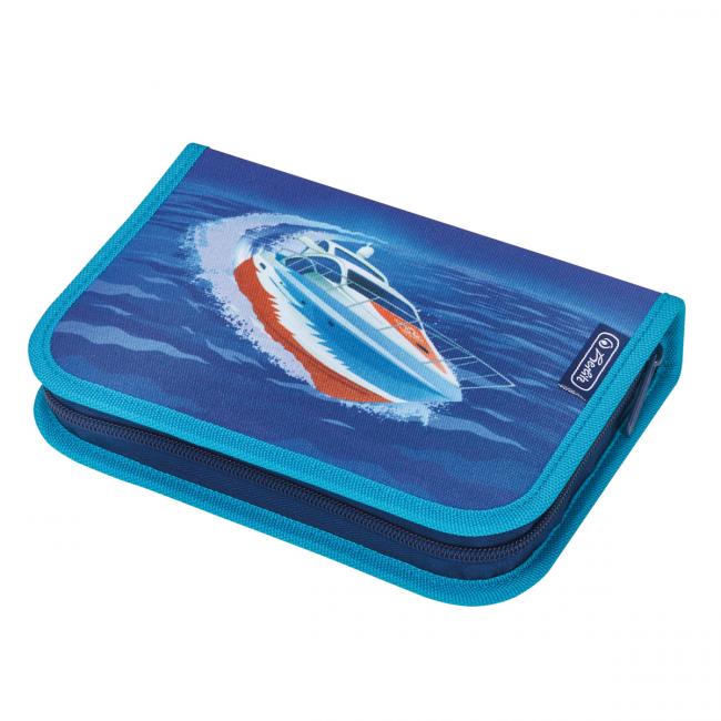 Peračník Herlitz 1 zipsový plný 2-klopý Loď