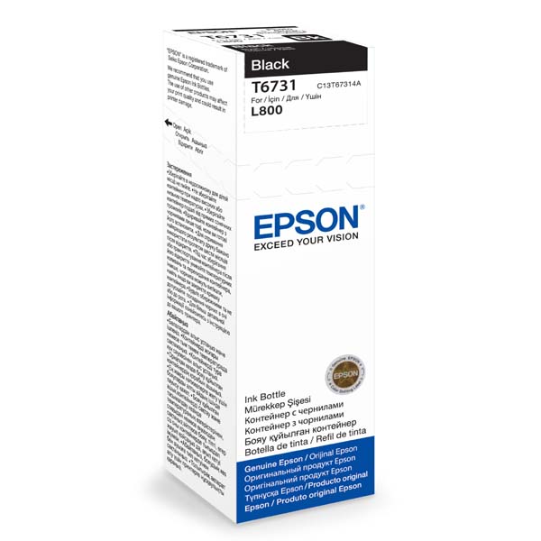 Epson Original Inkjet T6731 / C13T67314A black 70 ml