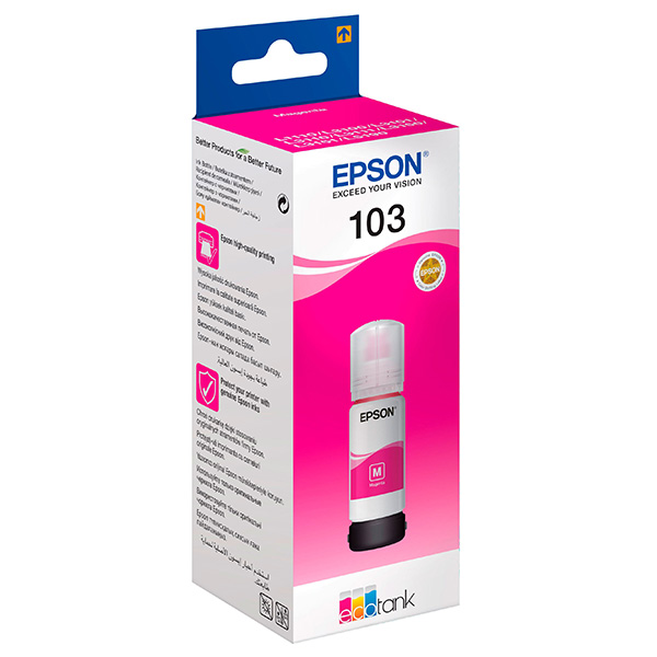 Epson Original Inkjet 103 / C13T00S34A magenta 65 ml