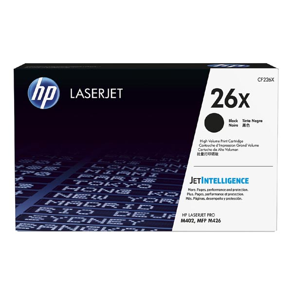 HP Original Toner CF226X / HP 26X black 9 000 pages B-box