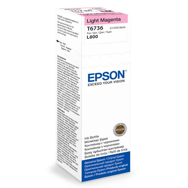 Epson Original Inkjet T6736 / C13T67364A light magenta 70 ml