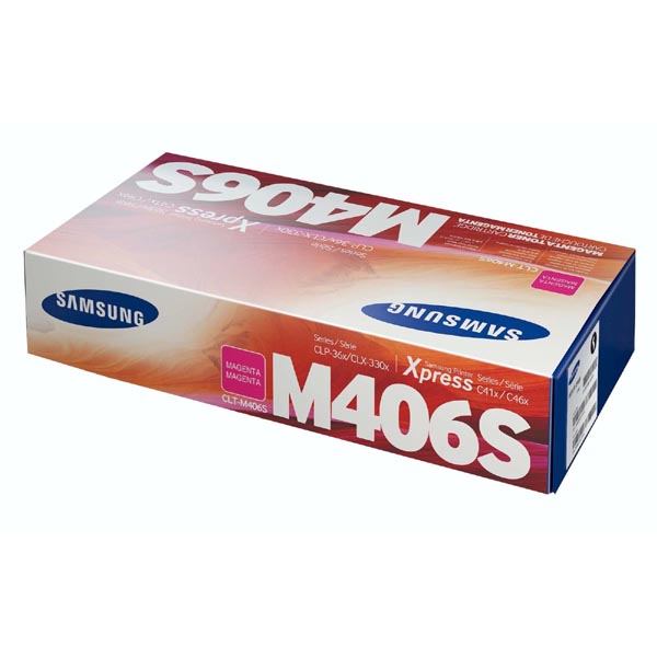 Samsung Original Toner CLT-M406S / HP SU252A cyan 1 000 pages