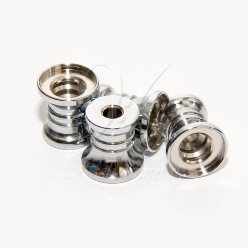 [2000177] Nožičky pochrómované s vrúbkami