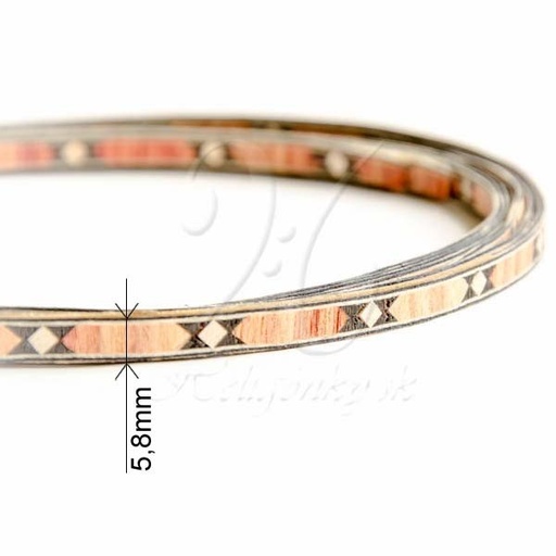 Drevená intarzia 5,8mm
