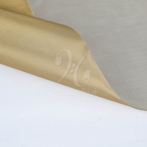 Sieťka pod kryt diskantu tmavá zlatá/biela