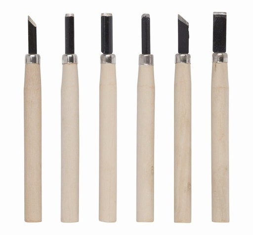 [2000565] Dláta na drevo MINI sada 6ks